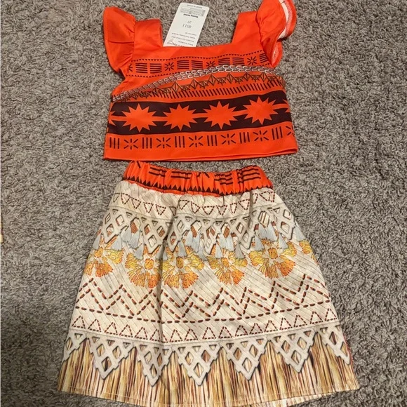 Moana Costume - Two-Piece Set - Picture 3 of 4